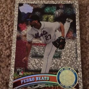 Topps Pedro Beato Diamond rookie card